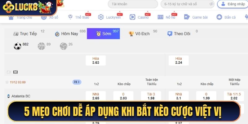 5 mẹo chơi dễ áp dụng khi bắt kèo cược việt vị trong bóng đá